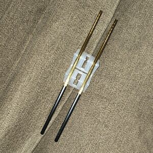 Gold and Black Chopsticks